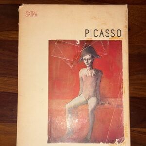 Picasso Art Book with Red Cover